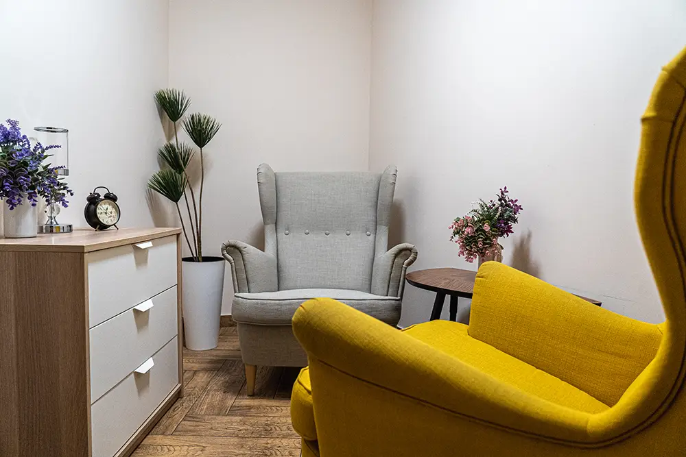 Galeria Prywatnego Ośrodka Leczenia Uzależnień-pomieszczenie terapeutyczne